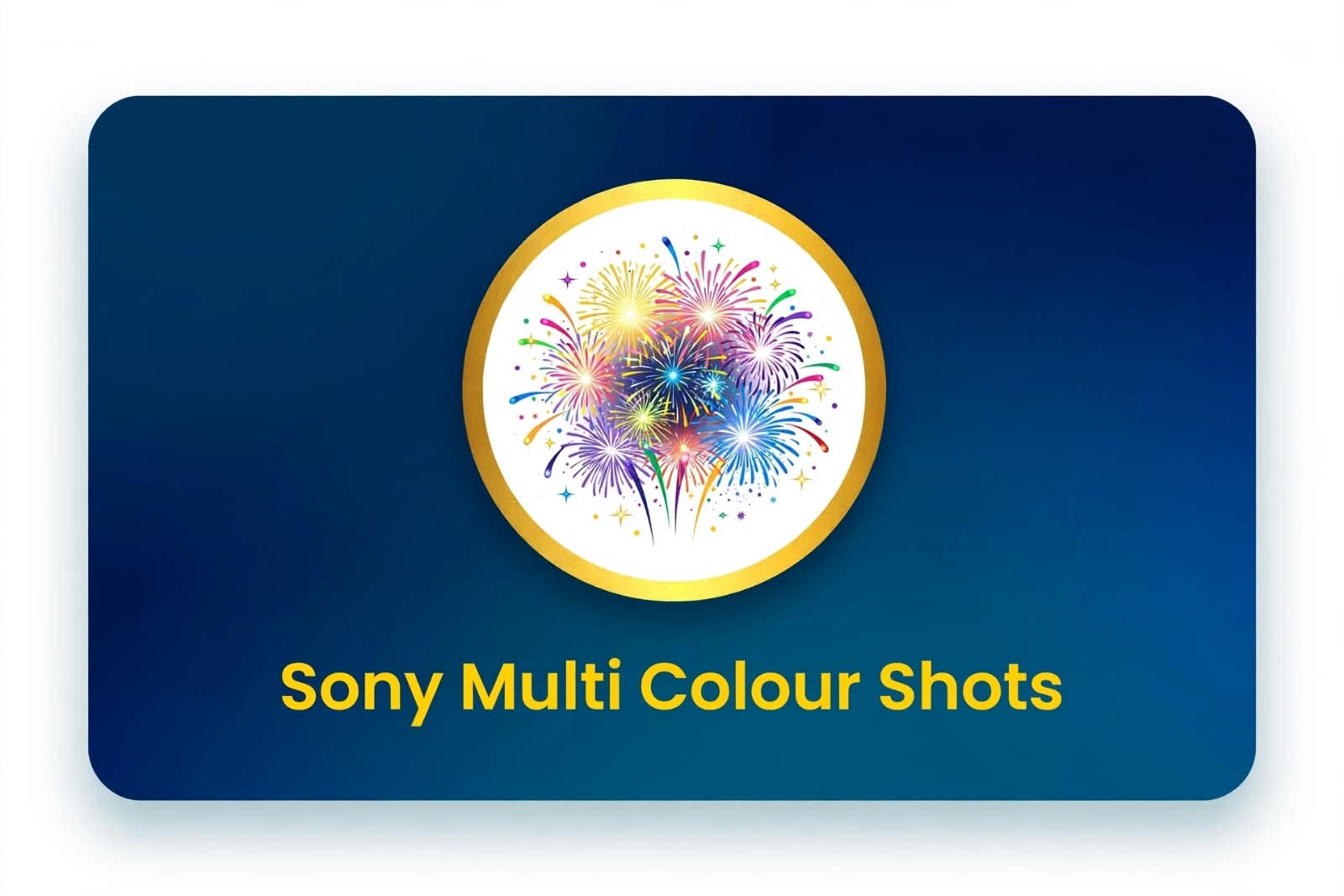 Sony's Multi Colour Shots