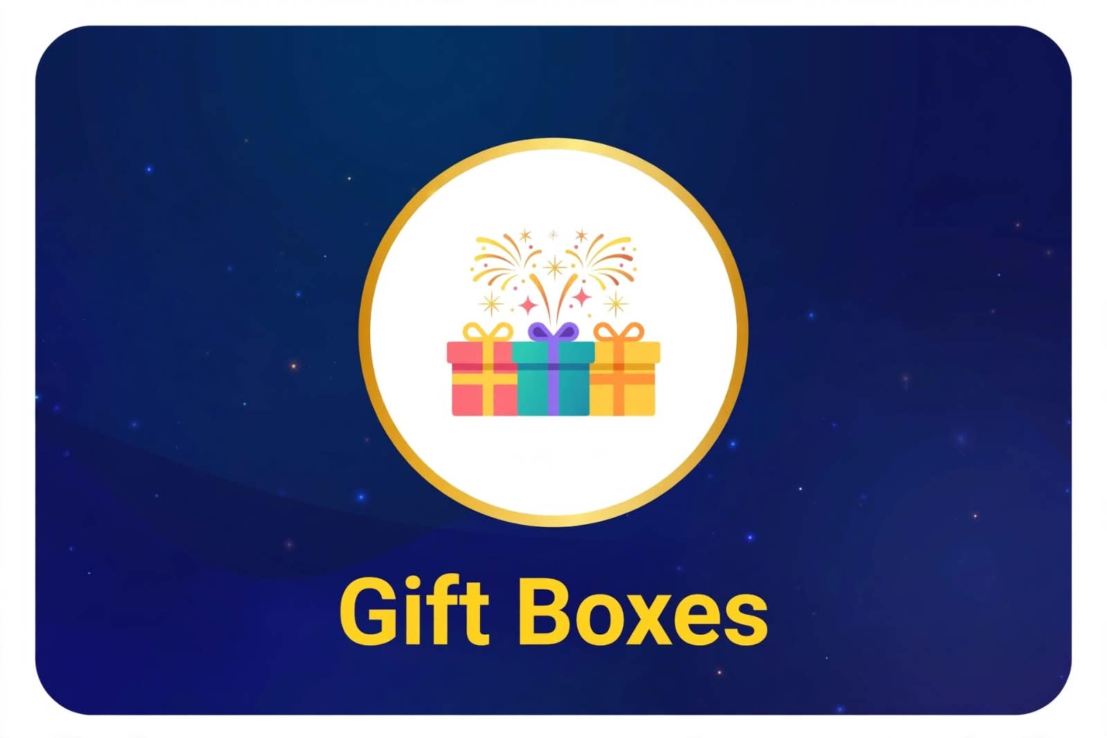 GIFT BOXES banner