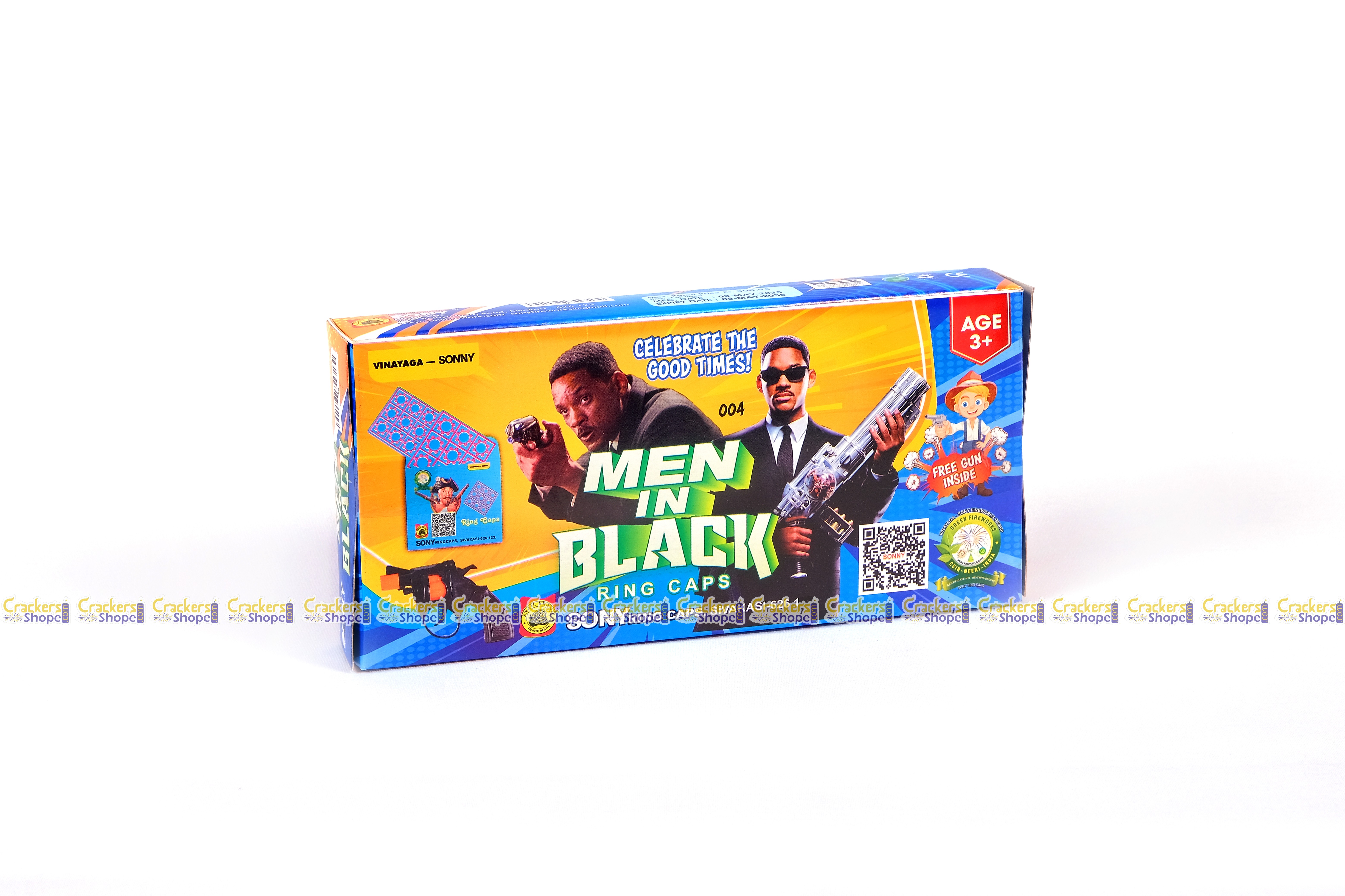 MIB Caps And Gun