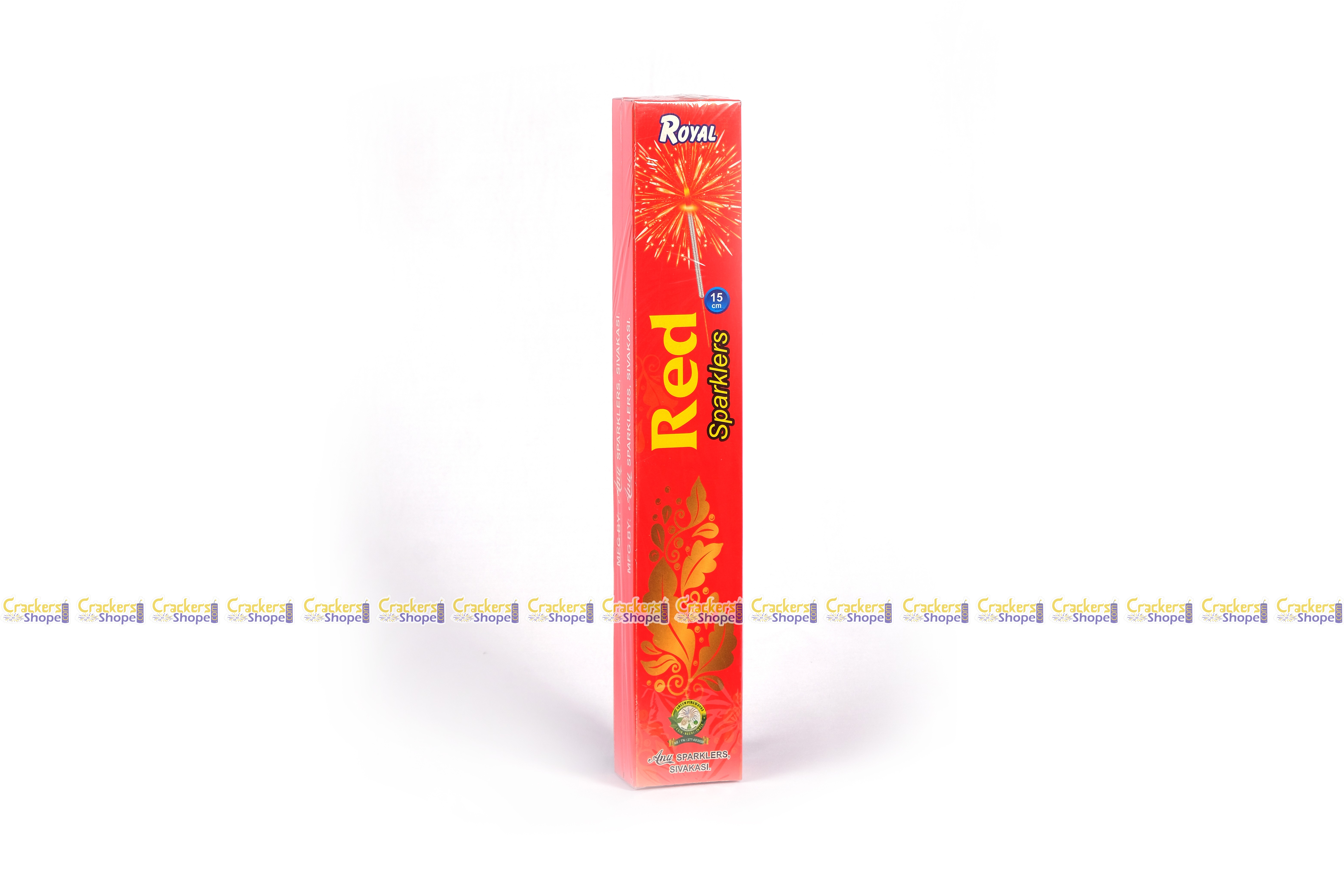 15 Cm Red Sparklers (Royal)