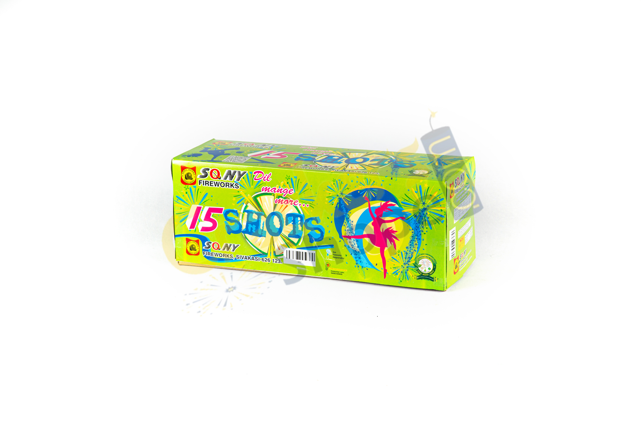 15 Shot (Multi Colour & Rider)